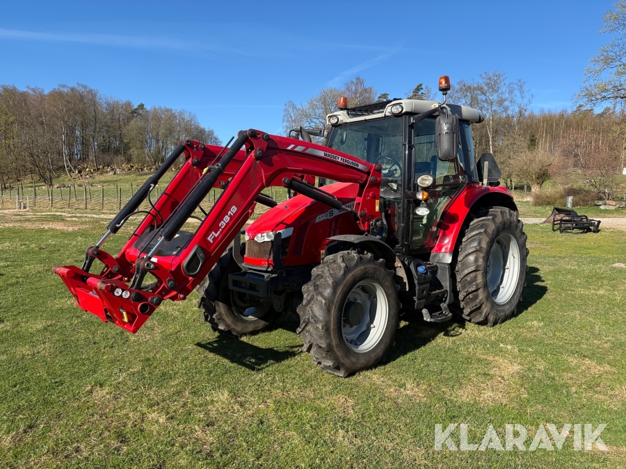Traktor Massey Ferguson 5710S med frontlastare