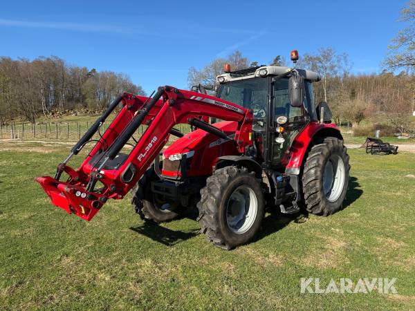 Traktor Massey Ferguson 5710S med frontlastare
