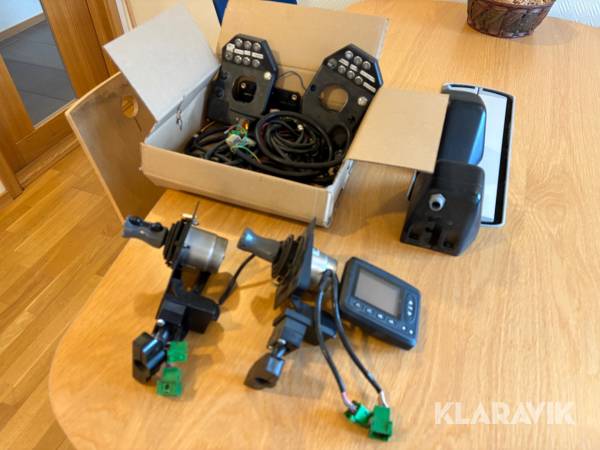 Styrsystem / Styrspakar Parker med styrenhet och kablage