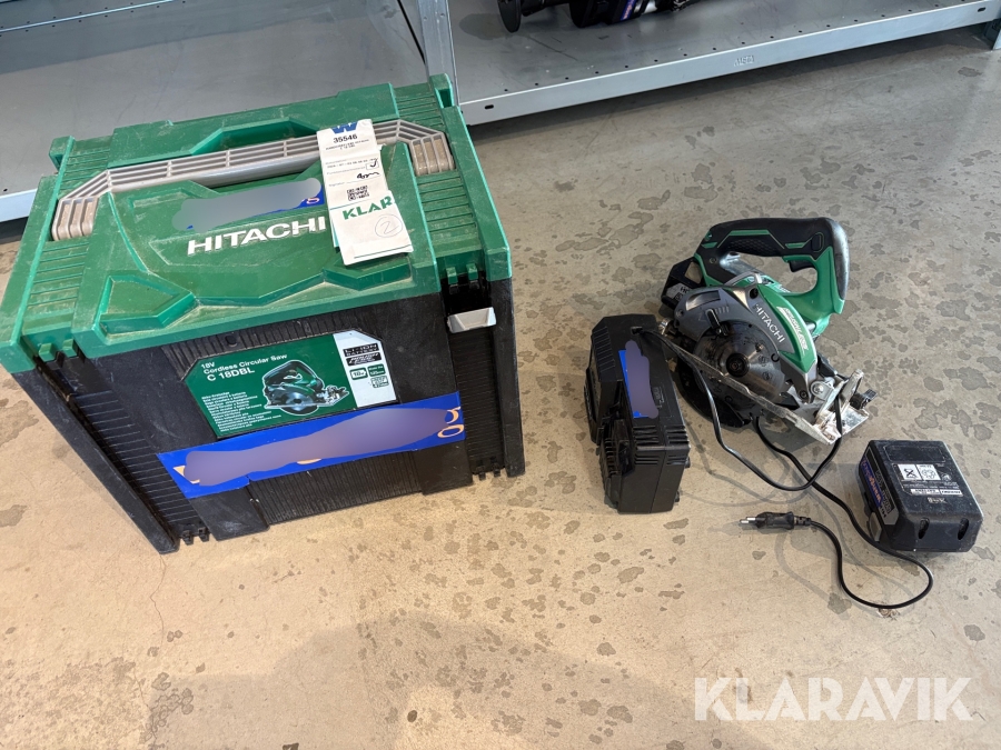 Cirkelsåg Hitachi C18DBL
