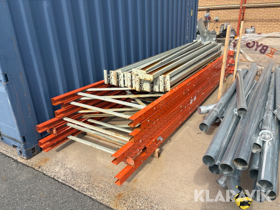Pallställage 5 fack 2800mm/st