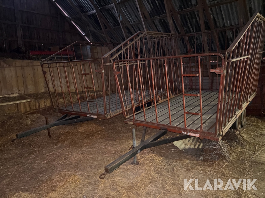 Bakvagnar 2 st Gisebo