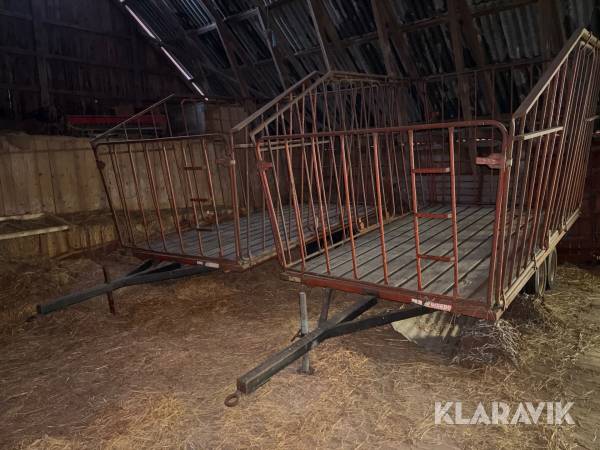 Bakvagnar 2 st Gisebo