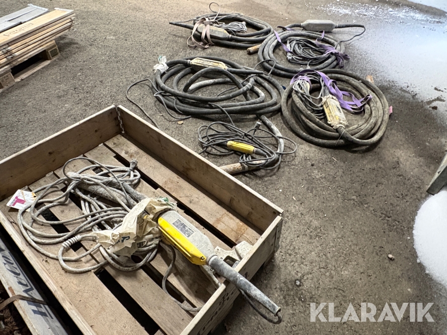 Högfrekvensvibratorer med omvandlare Wacker Neusson iRFU58/230/15