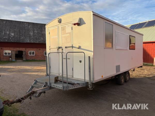 Personalvagn Norrlandsvagnar OMT-1945 med verktygsdel