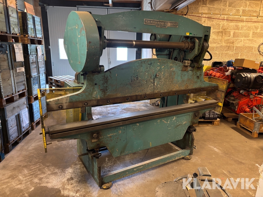 Kantpress HJO Mekaniska Verkstad 82B