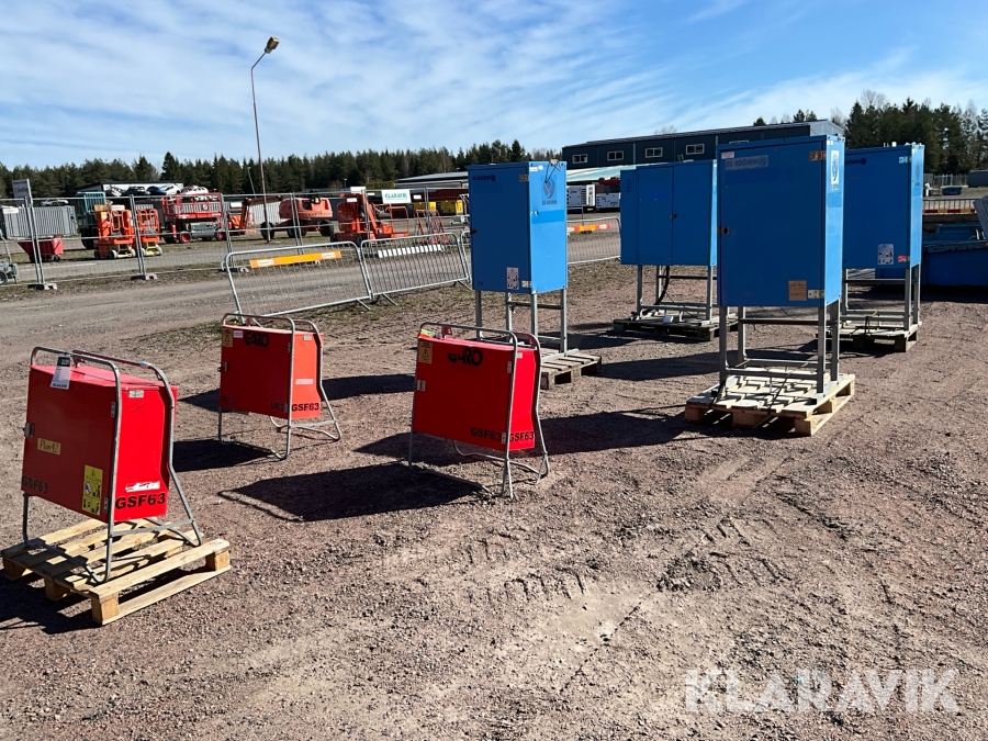Elcentraler 7st Garo, El-Björn GSF63, U63