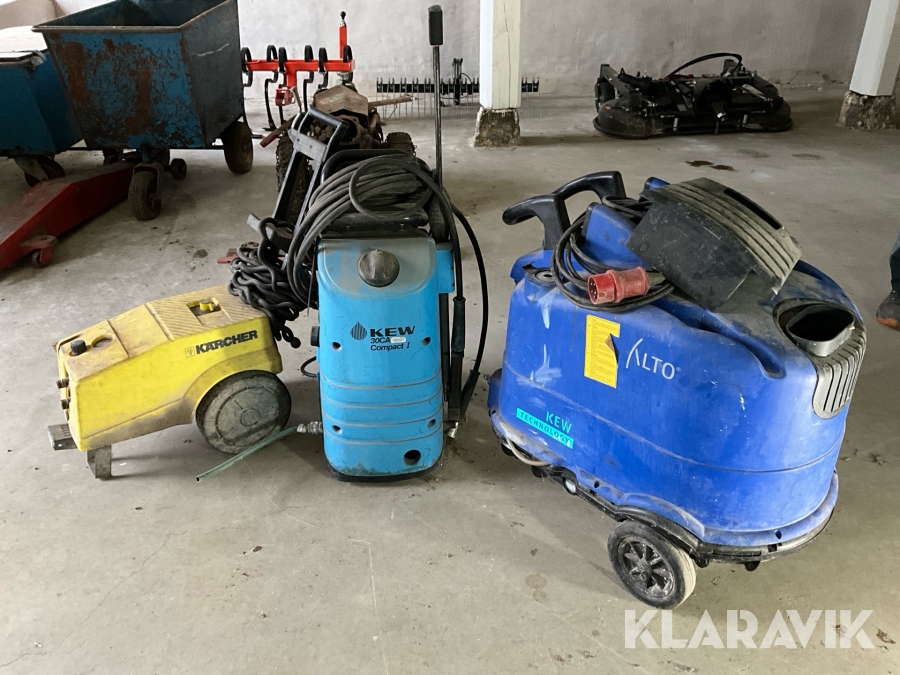 Högtryckstvättar 3st