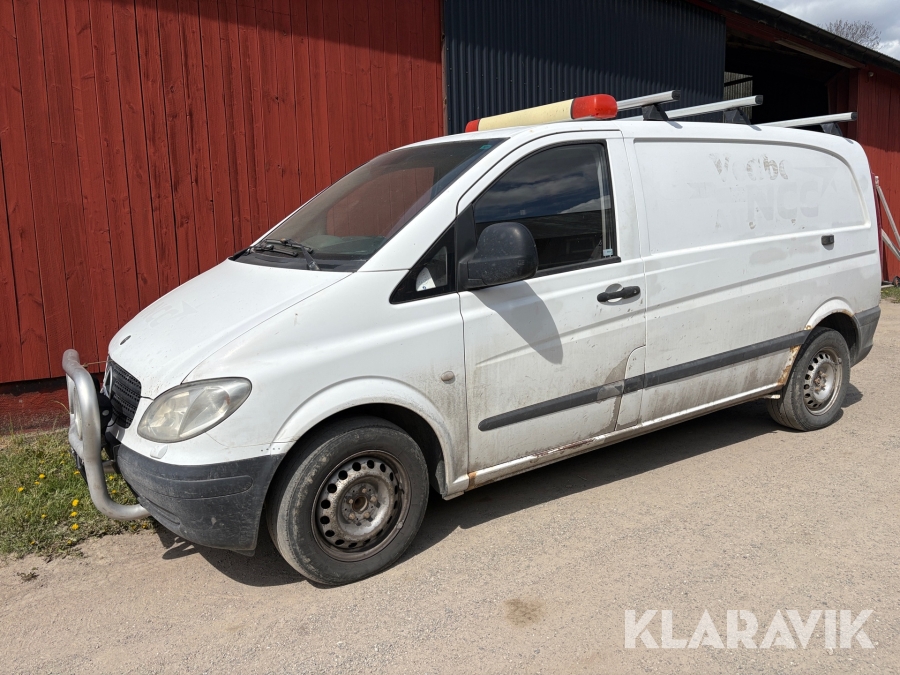 Skåpbil Mercedes-Benz 115 CDI Verkstadsinredd