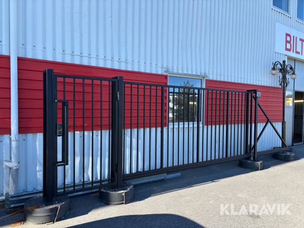 Skjutgrind med skjutgrindsmotor FAAC 740