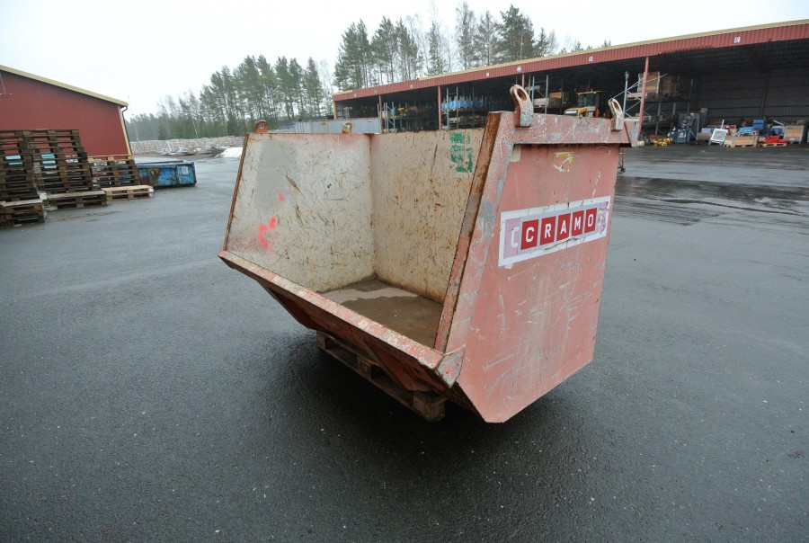 Frontlastar container