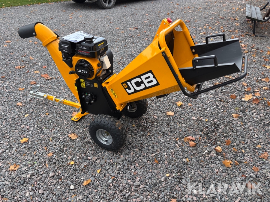 Flishugg Jcb CH75100P på hjul med drag