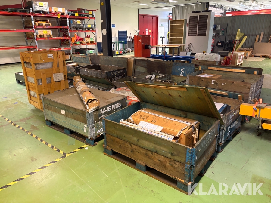 Reservdelar CNC parti 19 pall