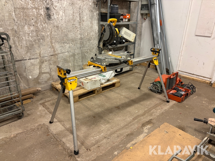 Kap & Ger Dewalt DW703-QS med bord