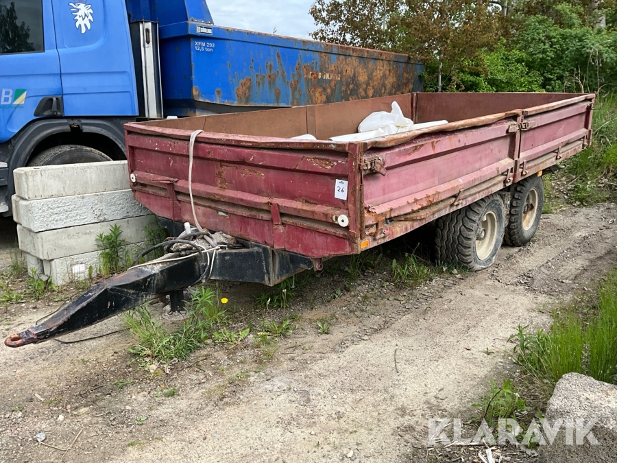 Entreprenadkärra Weckmanin R11