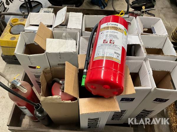 Brandsläckare / skumsläckare Presto 9L 15st