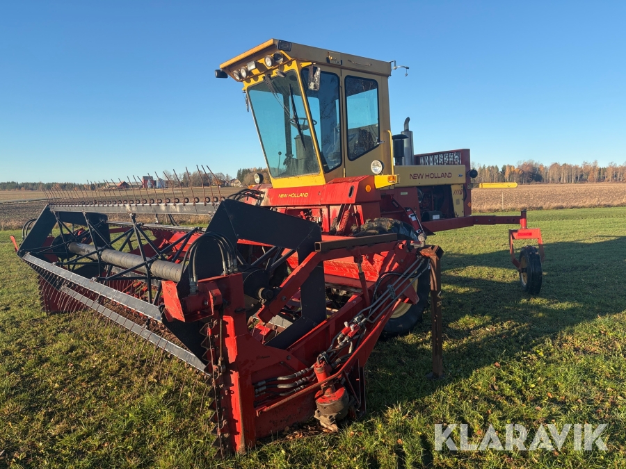 Rapshuggare New Holland 1118 16fot skärbord & transportkärra