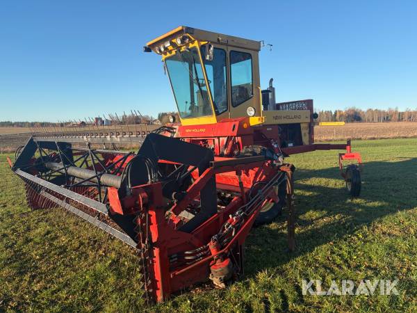 Rapshuggare New Holland 1118 16fot skärbord & transportkärra