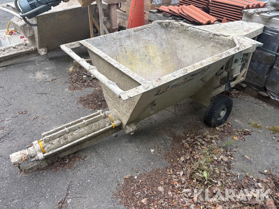 Putsmaskin Thab P20 med 2st slangvindor