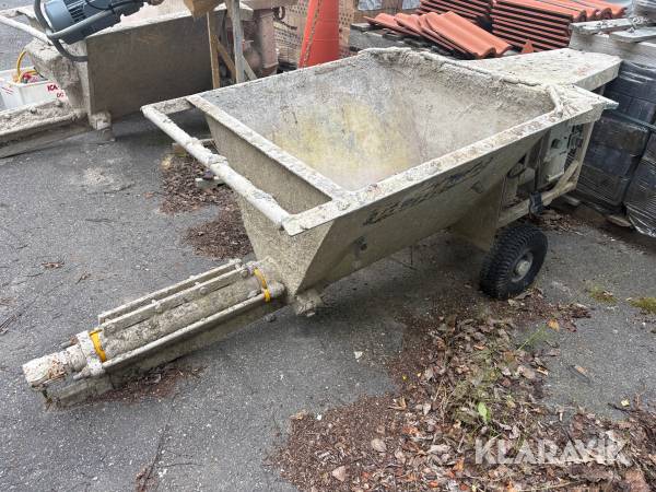 Putsmaskin Thab P20 med 2st slangvindor