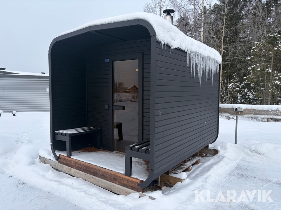 Vedeldad bastu Therma tub