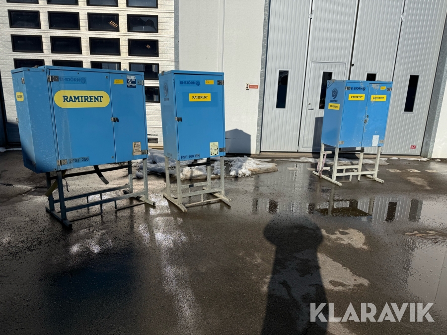 Huvudcentraler El-Björn FSF160/1/3322, ZFSF250/21/3322, BCS900/616