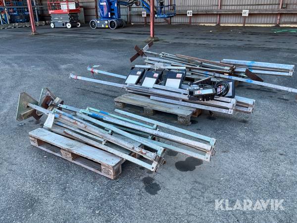 Arbetsbelysning och stativ