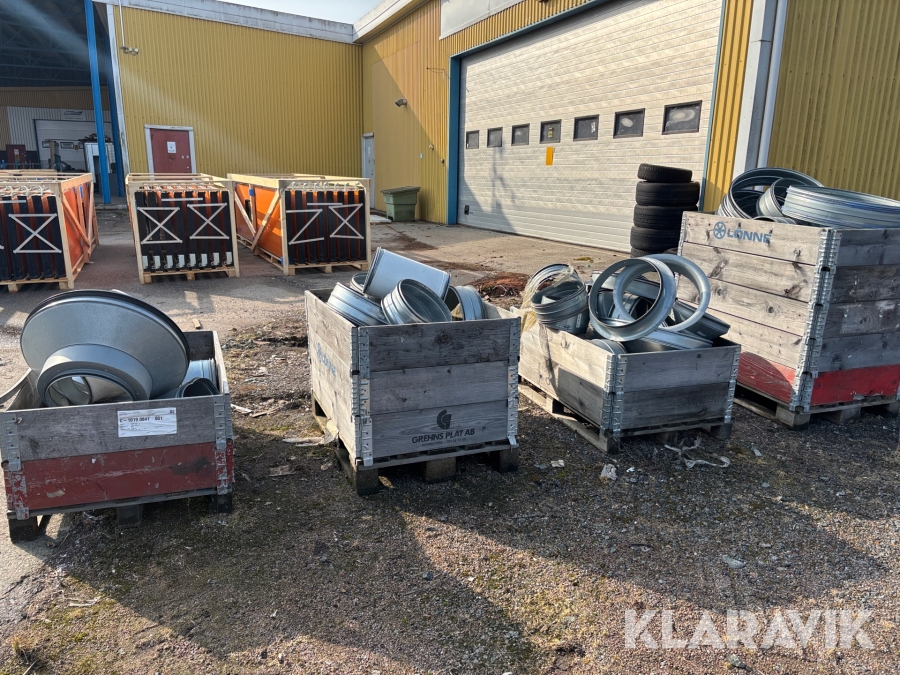 Ventilationsdetaljer Swegon / Fläktwoods 4st pallar