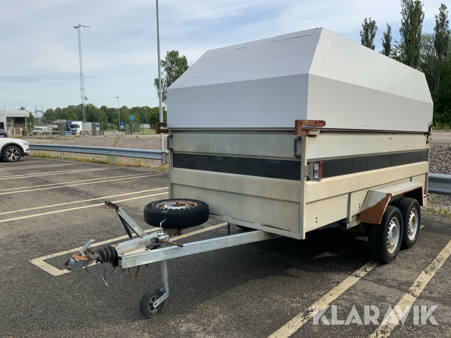 Skåpsläp Trailergruppen DV1433TB