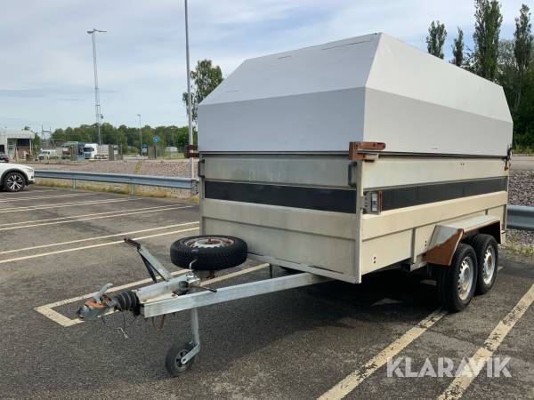 Skåpsläp Trailergruppen DV1433TB