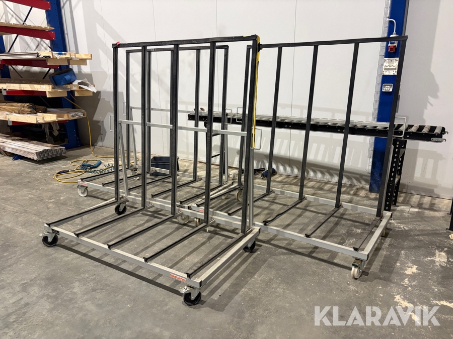 Skivvagnar Elumatec KW1 6st