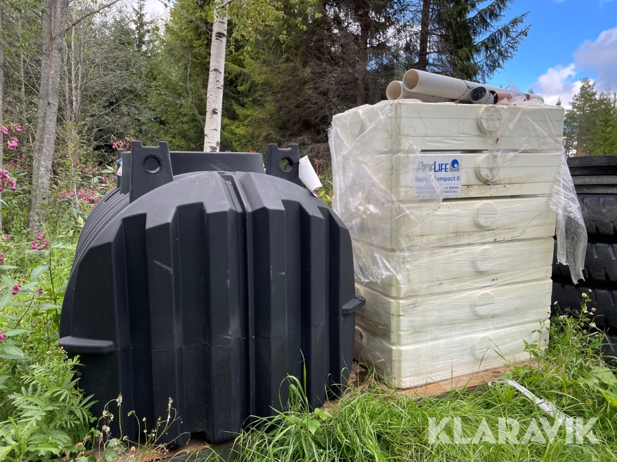 Trekammarbrunn Pipelife 2 kbm slamavskiljare