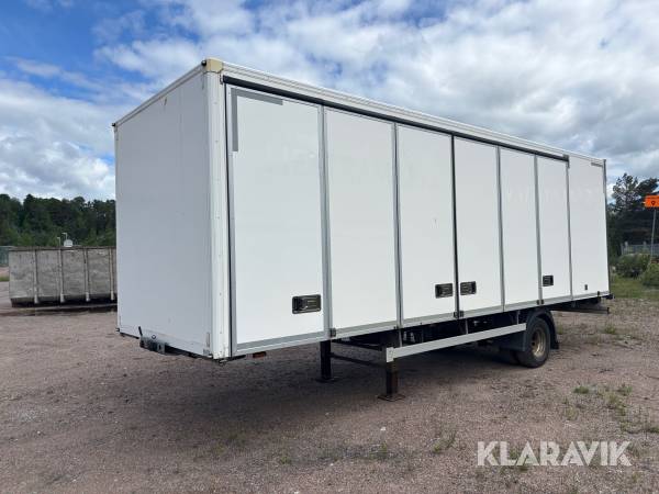 BE-Trailer Veldhuizen öppningsbara sidor
