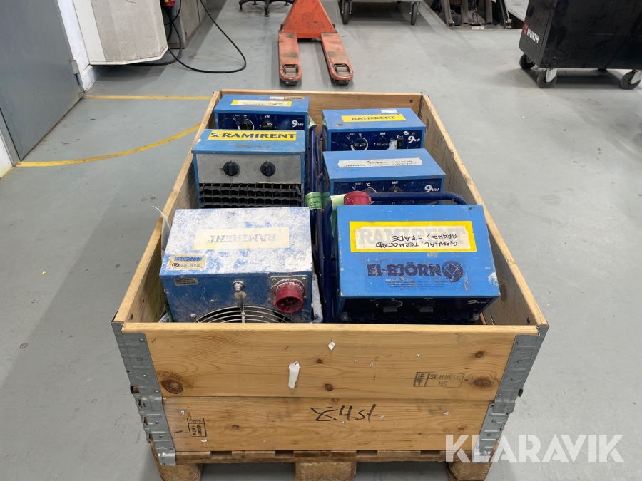 Varmluftsfläktar El-Björn VF 9B