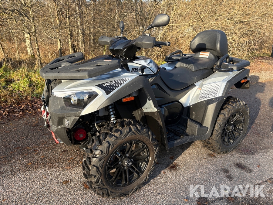 ATV Kymco MXU700EX - Vinsch & Snöblad