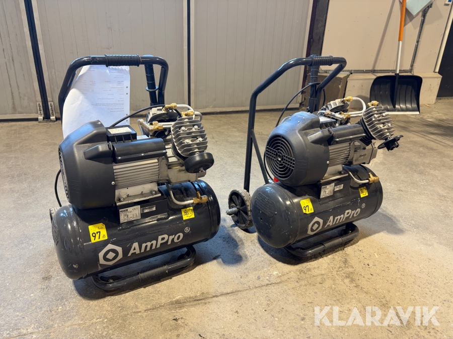 Kompressor Ampro 3,0hk 24L 2st