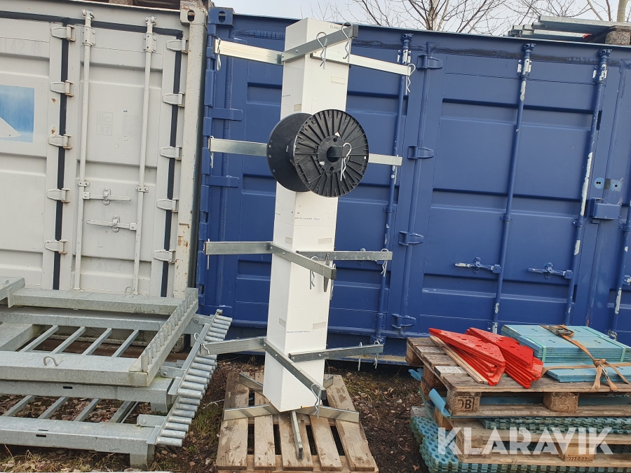 Slangställ för rullar