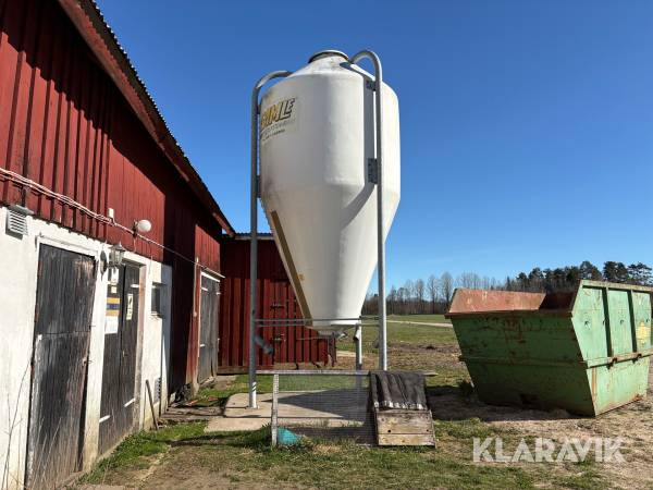 Fodersilo i glasfiber Eurosilos MC.12