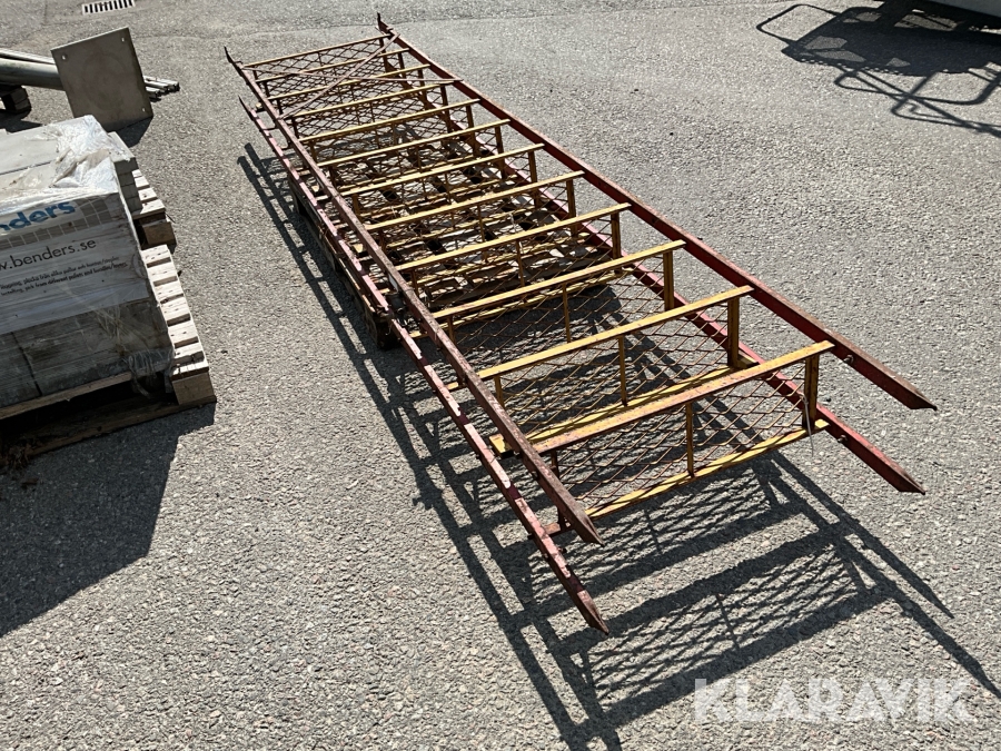 Byggtrappa 12steg 350cm