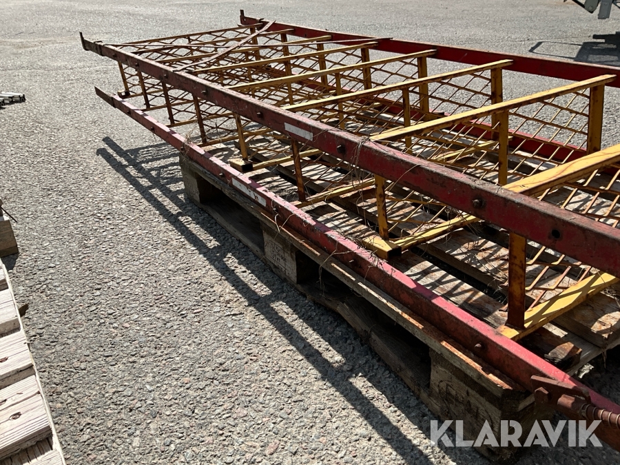 Byggtrappa 12steg 350cm