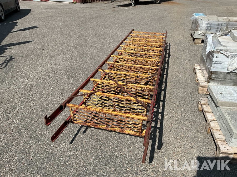 Byggtrappa 12steg 350cm