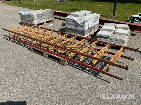 Byggtrappa 12steg 350cm