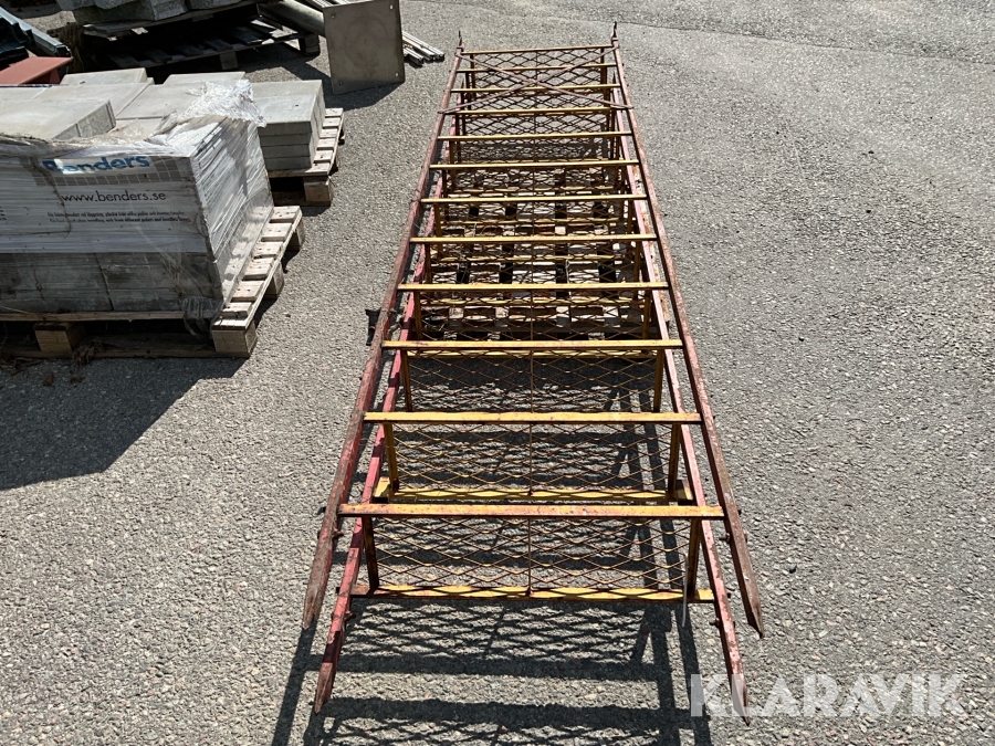 Byggtrappa 12steg 350cm