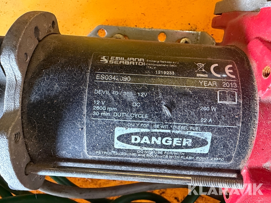 Dieseltank Nima 220 L