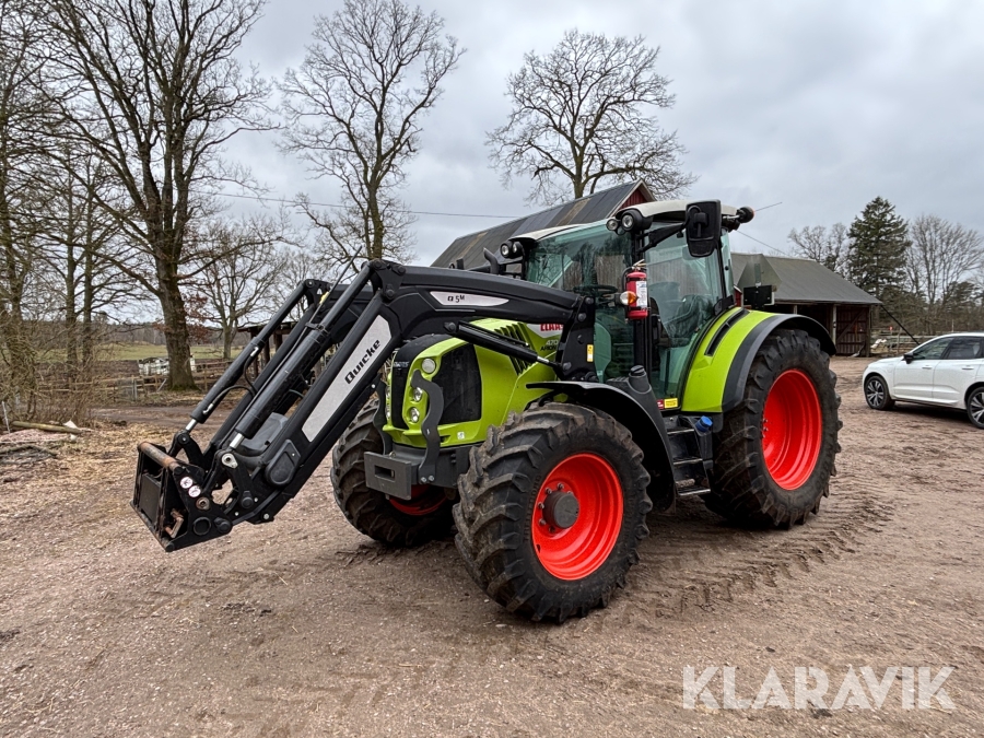 Traktor Claas Arion 470 med frontlastare