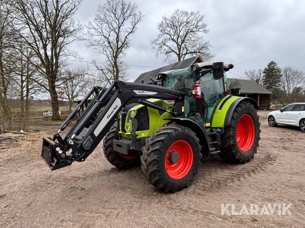 Traktor Claas Arion 470 med frontlastare