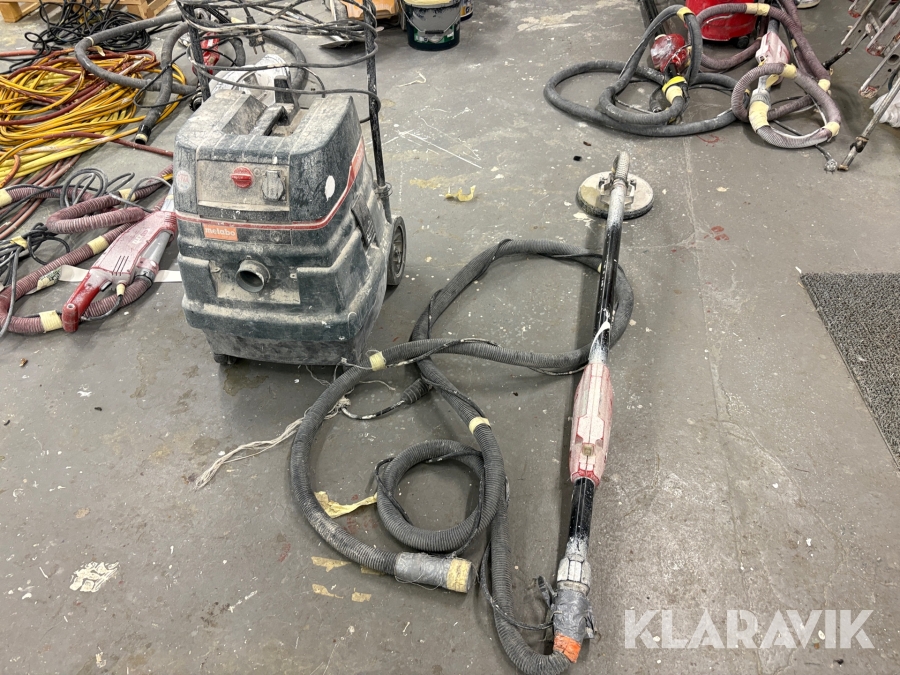 Slipgiraff Flex med dammsugare