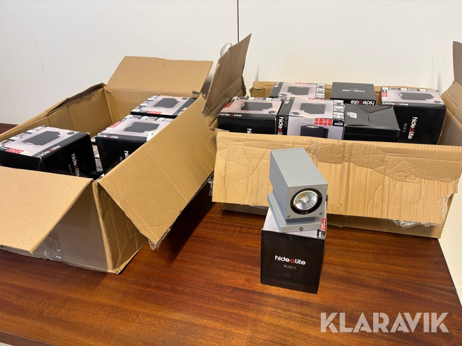 Fasadbelysning Hidealite 750 lm dimmbara, 24 st