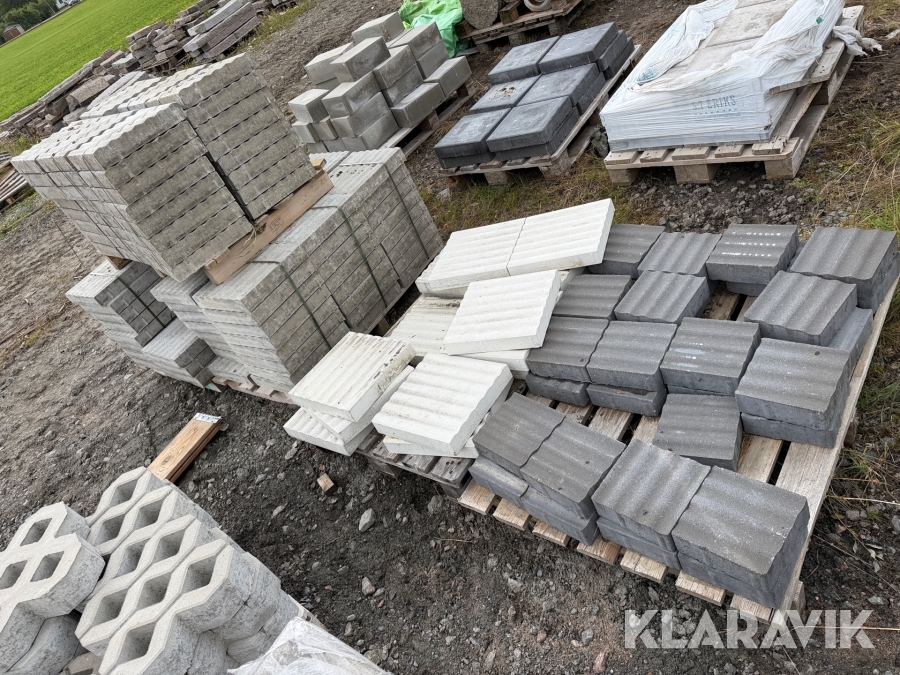 Superplatta St Eriks Sinus naturgrå 350x350x60-65 mm