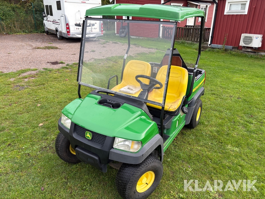 Arbetsfordon/UTV John Deere Gator cx med tippbart flak och redskap